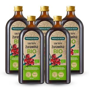 프리미엄로사 유기농 크랜베리 원액 100% 500ml 5병