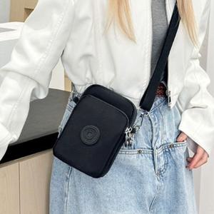 3단수납 데일리 미니 크로스백 핸드폰 나일론 여행용 가방 683631