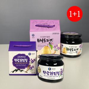 국산 약도라지청 배도라지청 600gX2개 추석선물세트 1+1행사중 국산원물100%