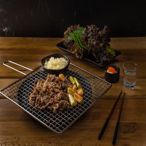 북성로 연탄불고기 300G  불고기 맛집