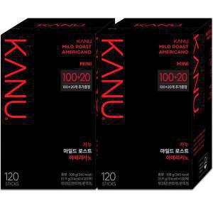 (HOT특가딜)카누 미니 마일드 120X2개 총240T