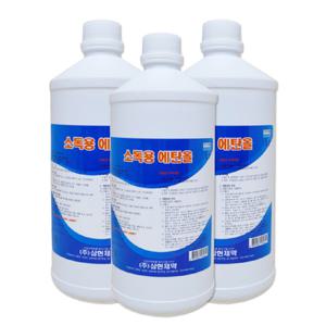 삼현 소독용 에탄올 83% 살균소독 보건소 학교소독 1Lx3개 무료배송