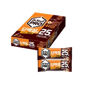 닥터유 프로 단백질바 크런치 70g 16개 아미노산 BCAA 아르기닌