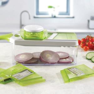 BRK 스마트 만돌린 슬라이서 세트 그린 만능채칼