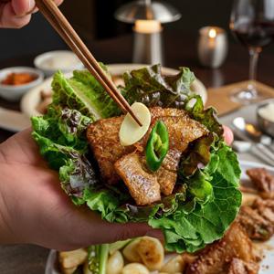 1+1) 제주 흑돼지 왕구이 1.2kg+1.2kg  간장맛 비법소스 대용량 양념구이