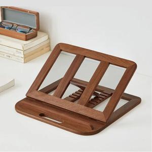 다용도 우드 원목 6단 각도조절 휴대용 책 독서대 태블릿 노트북 거치대 스탠드 받침대 (2개이상추가할인)