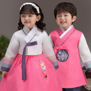 더예한복 유아 여아 남아 돌 아기 아동한복 당일출고 무료배송