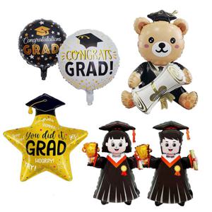 졸업식 풍선장식 학사모 이벤트 파티풍선 포토존 꾸미기 1+1 이벤트