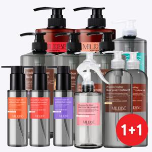 (빅세일1+1초특가) 밀로베 헤어케어 대용량 모음전 향선택 | 샴푸 트리트먼트 헤어팩 헤어에센스