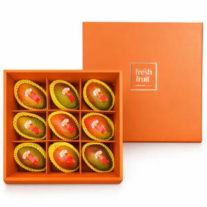 신세계 단독출고일지정 최상급 고당도 애플망고 선물세트 4kg (9입개당 440g내외)