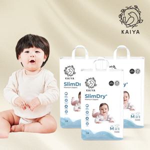 카이야 슬림드라이 플러스 밴드형 프리미엄 기저귀 중형(M)공용 48매x3팩