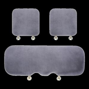 1/1+1 겨울용 토끼털 자동차 시트쿠션 차량용 겨울방석 토끼털 털방석