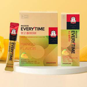 정관장 에브리타임 망고 플레이버 10ml x 20포 1개 4+1 이벤트