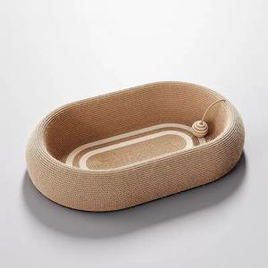 고양이 스크래쳐 특대형 함몰식 고양이 소파 침대 타원형 스크래쳐 61CM