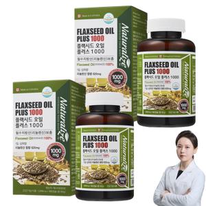 식물성 오메가3 아마씨유 리놀렌산 필수지방산 1000mg 대용량 초특가 할인