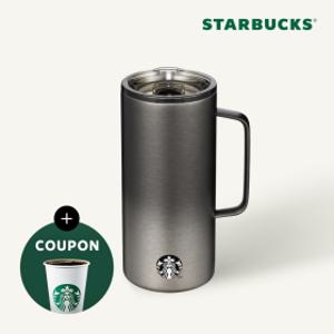스타벅스 SS 블랙 탱크 텀블러 503ml