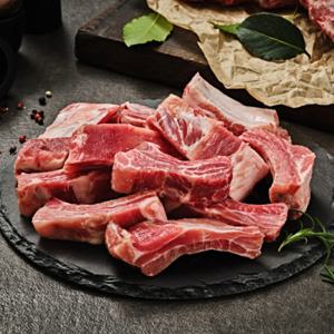 프레시누리 뜯어먹는 재미가 있는 쪽갈비 바베큐 캠핑 구이용 400gX3팩