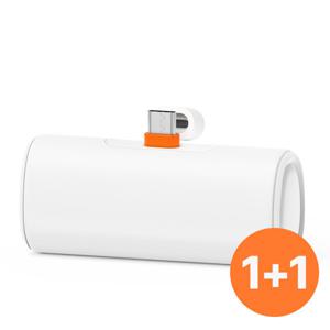 1+1 PD 20W 미니 도킹 일체형 무선 고속충전 보조배터리  C타입 8핀 삼성 갤럭시 애플 아이폰