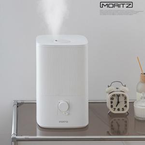 모리츠 4L 대용량 복합식가습기 초음파 가열식 가습기 360도 회전식 노즐 상부급수 사무실 가정용 신생아