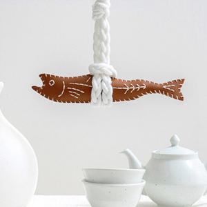 가죽 액막이 명태 만들기 인형 북어 명주실 차량용 신혼부부 개업 이사 선물 | 패밀리픽