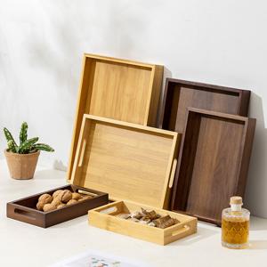 에이리빙 쟁반 우드 트레이 나무 카페 빵 진열 대형 우리집에서 즐기는 홈카페 분위기 소품 천국