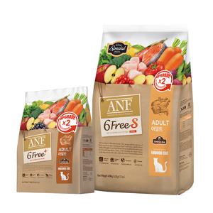 ANF 고양이 사료 식스프리 어덜트 8.4kg(에스6.8kg+플러스1.6kg)