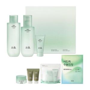 한율 어린쑥 수분진정 2종 세트(토너+에센스) +증정