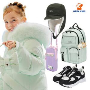 최대 32% 네파키즈 스쿨백/겨울모자/힙색/신발슈즈 파격특가+중복쿠폰