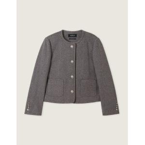 스타필드 고양올데이자켓 칼라리스 울 자켓_RMJKF4VR51 올데이자켓 칼라리스 울 자켓