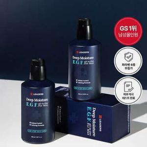 리더스[체험특가/정가3만원]남성 딥 모이스처 EGF 올인원 포 맨 150ml+[바세린팩 2매]