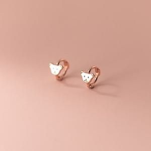 에르모사제이 E087 미니 원터치 링귀걸이 / 실버 925 은 귀걸이