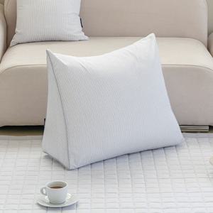 퓨어슬립 밀크티 알러지케어 삼각 등받이 쿠션