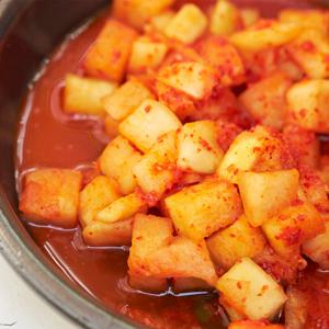 올타 더아삭 국내산 고춧가루 깍두기 3kg