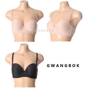 [비비안(언더웨어)]끈 탈부착 가능한 오프숄더 전용 반컵브라 BR366A