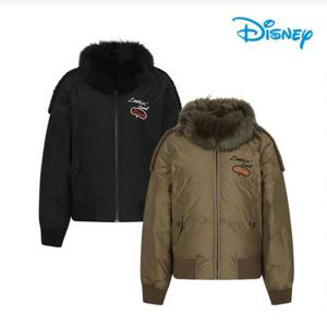 [디즈니골프] 여성 폭스 퍼 구스 다운 패딩 점퍼 DJ4LJP030