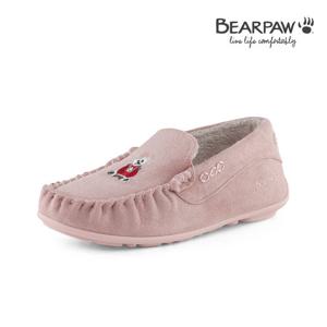[베어파우(슈즈)]아동화 스웨이드 양털 단화 핑크 DOLLIE BEAR K820013OD-K