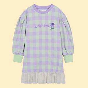 로엠걸즈체크 쟈카드 원피스RGOM2381P