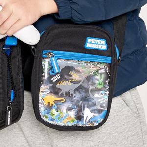 [피터젠슨]피터젠슨 공룡 무빙 크로스백 (PSX62YV21M_BK)