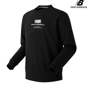 뉴발란스 NBNC9B0013-BK 뉴발 가을팩 남녀공용 긴팔티 맨투맨
