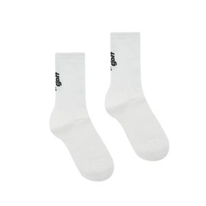 [마틴골프]남성 중목 솔리드 쿠션양말 화이트 (ZACY30231)