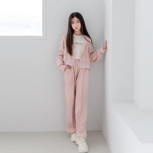 [버블트리]버블트리 [Q070]크리밍집업상하복