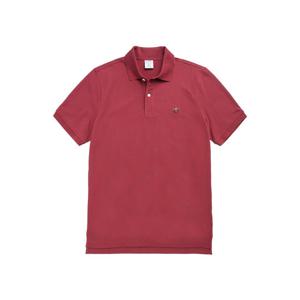 BB_슬림핏 골든플리스 피케 폴로 셔츠 (레드) (BBNTMM7716DEM)