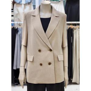 SOUP 세이브존07 여성 뒷트임 반팔 자켓 OA5JKQ7