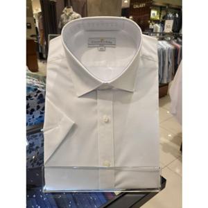 [카운테스마라] 슬림핏 솔리드 스트레치 반팔셔츠 (CDHW2B5365AO)