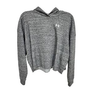 언더아머후드티 KQJ 1382771-011 여성 UA 라이벌 테리 오버사이