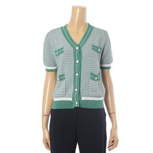 [안지크]트위드배색반팔가디건 AI2KC5100