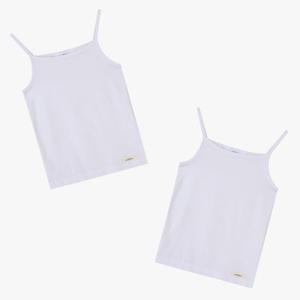 [앙떼떼]화이트 아스킨 끈런닝 (2매입) ATRS24A12