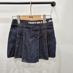 [지프키즈]지프 플리츠 데님 팬츠 스커트 KP2DSF012_JK