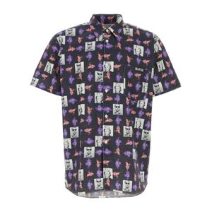 꼼데가르송 프린트 포플린 반팔셔츠 FMB002S24 PRINTF