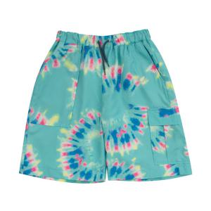 [블루테일]민트 타이다이 프린트 비치 팬츠AYC3PT03MT